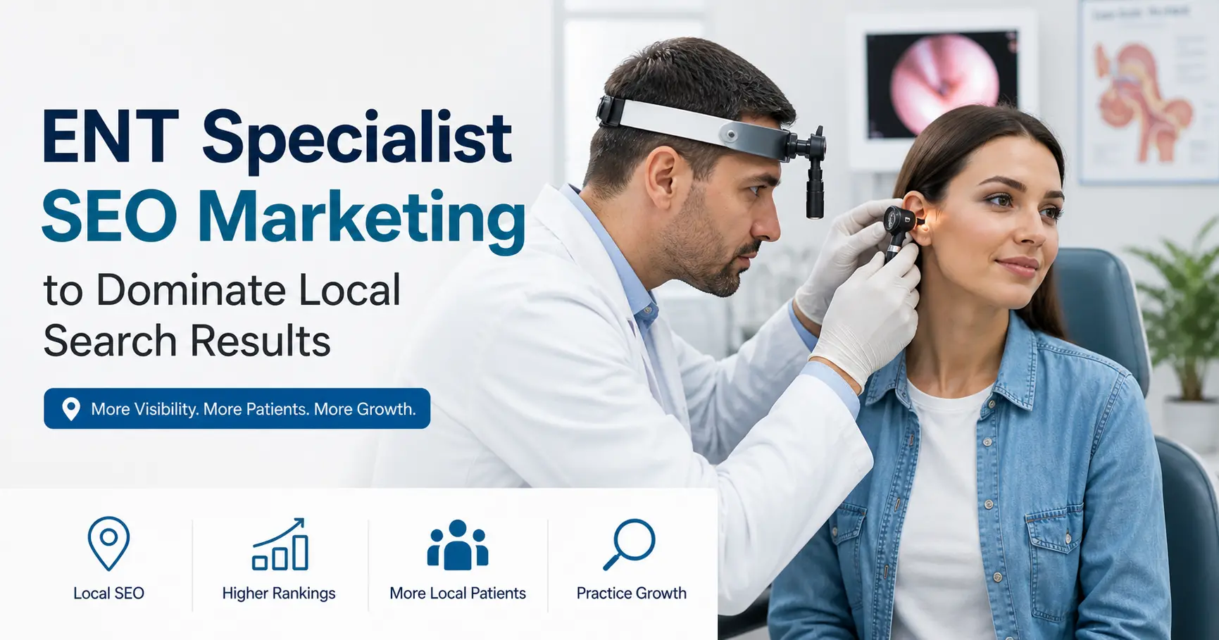 ENT Specialist SEO Marketing to Dominate Local Search Results