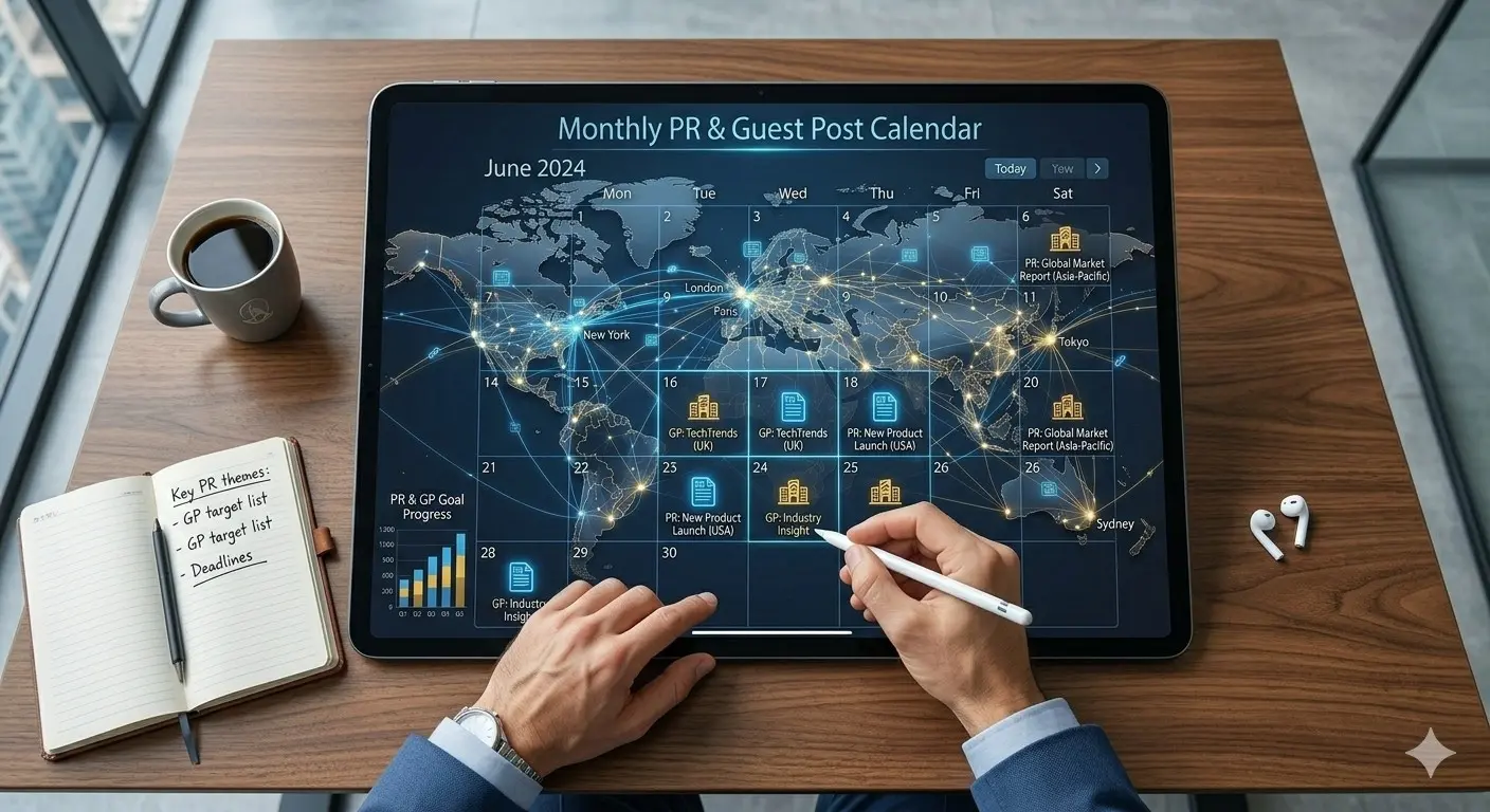 How to Create a Monthly Press Release Calendar for Your Business