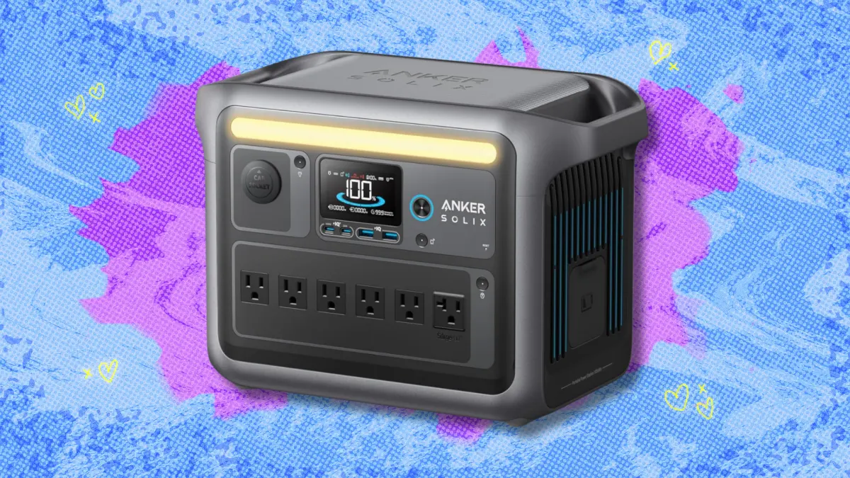 Save $50 on the Anker Solix C1000 power station to prep for nasty summer storms