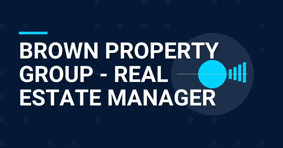 Brown Property Group - Real Estate Manager