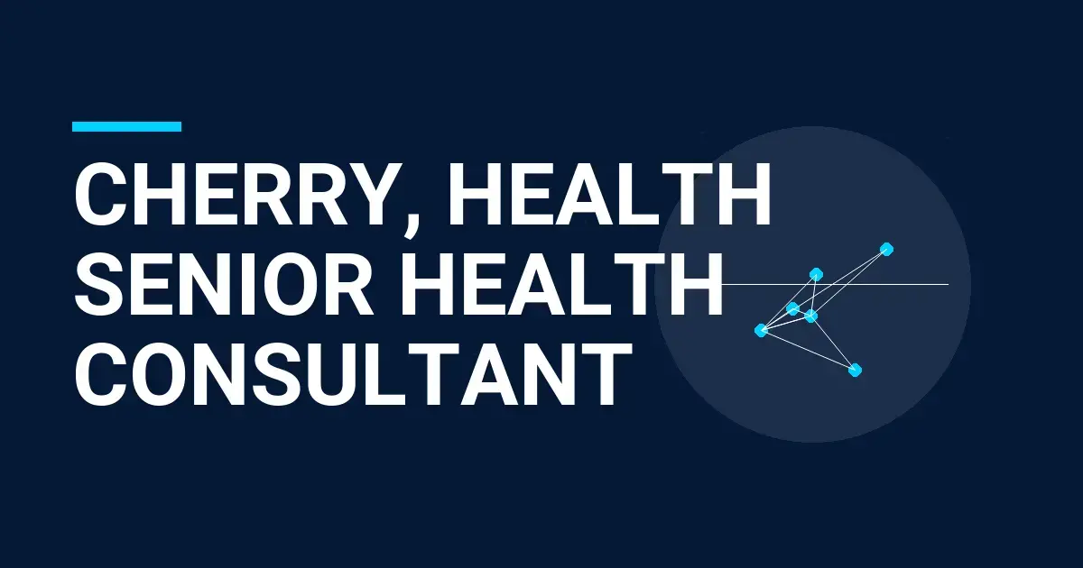 Cherry, Health Senior Health Consultant