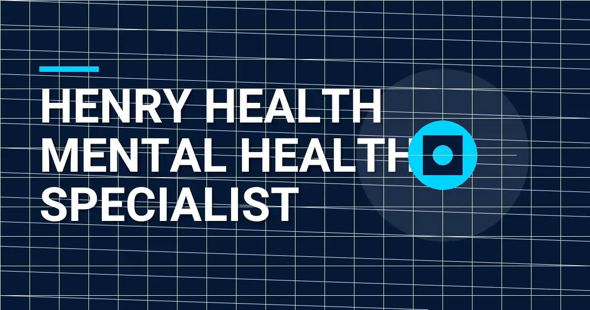 Henry Health Mental Health Specialist