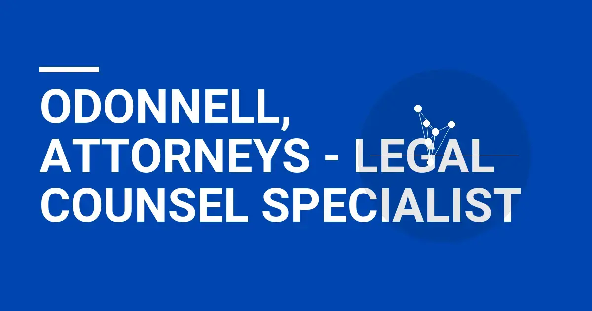 Odonnell, Attorneys - Legal Counsel Specialist